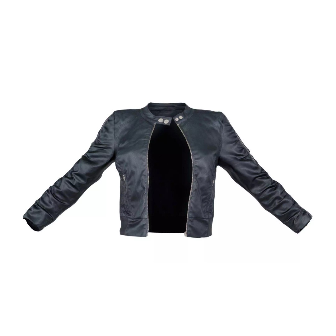 Tiny Black Leather Jacket 3D Model – Low Poly Game Asset, FBX, Blender - View 2