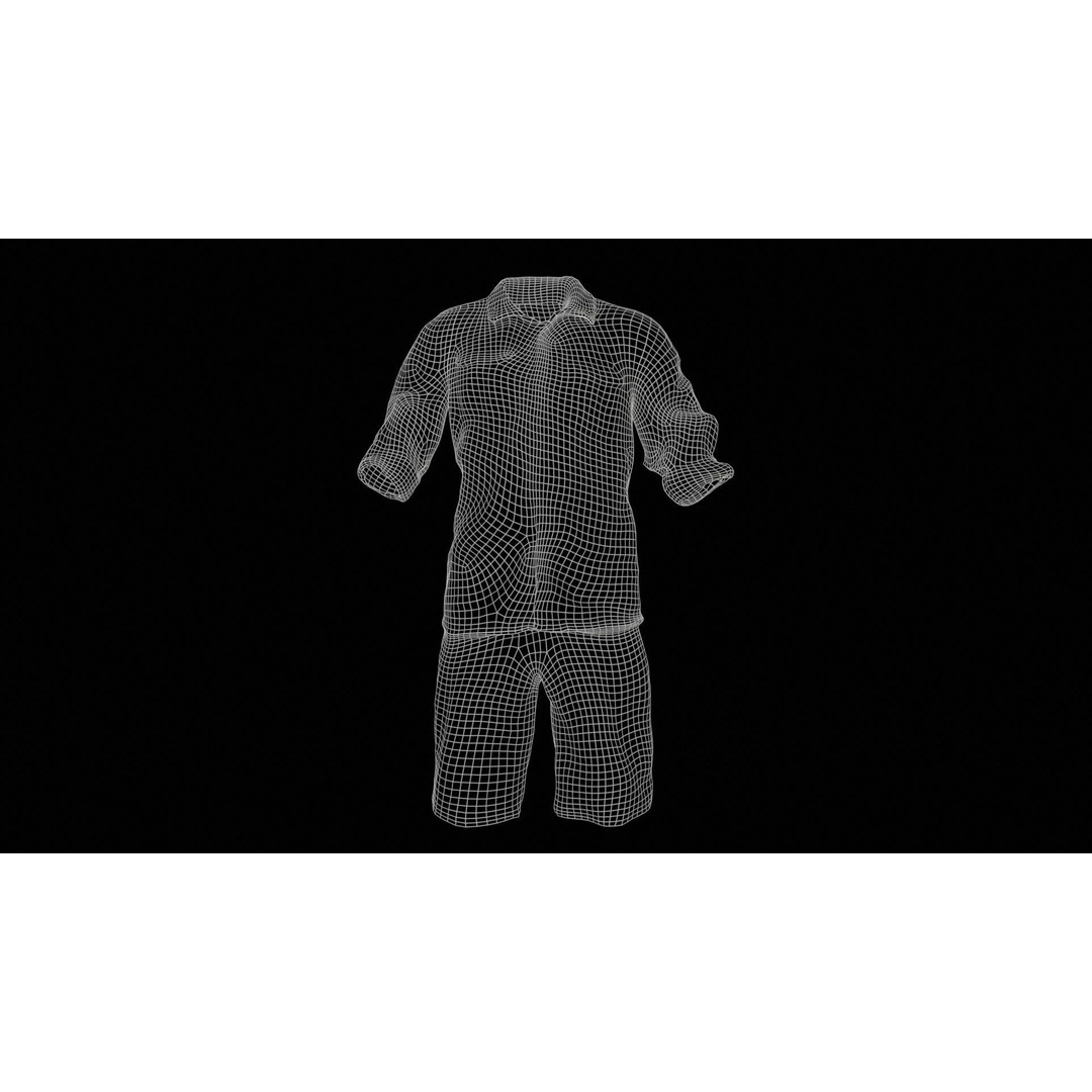 Kid 7 3D Model – Low Poly Character with Clothing, FBX, Blender - View 13