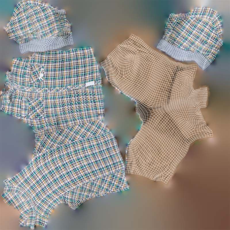Kid 7 3D Model – Low Poly Character with Clothing, FBX, Blender - View 16