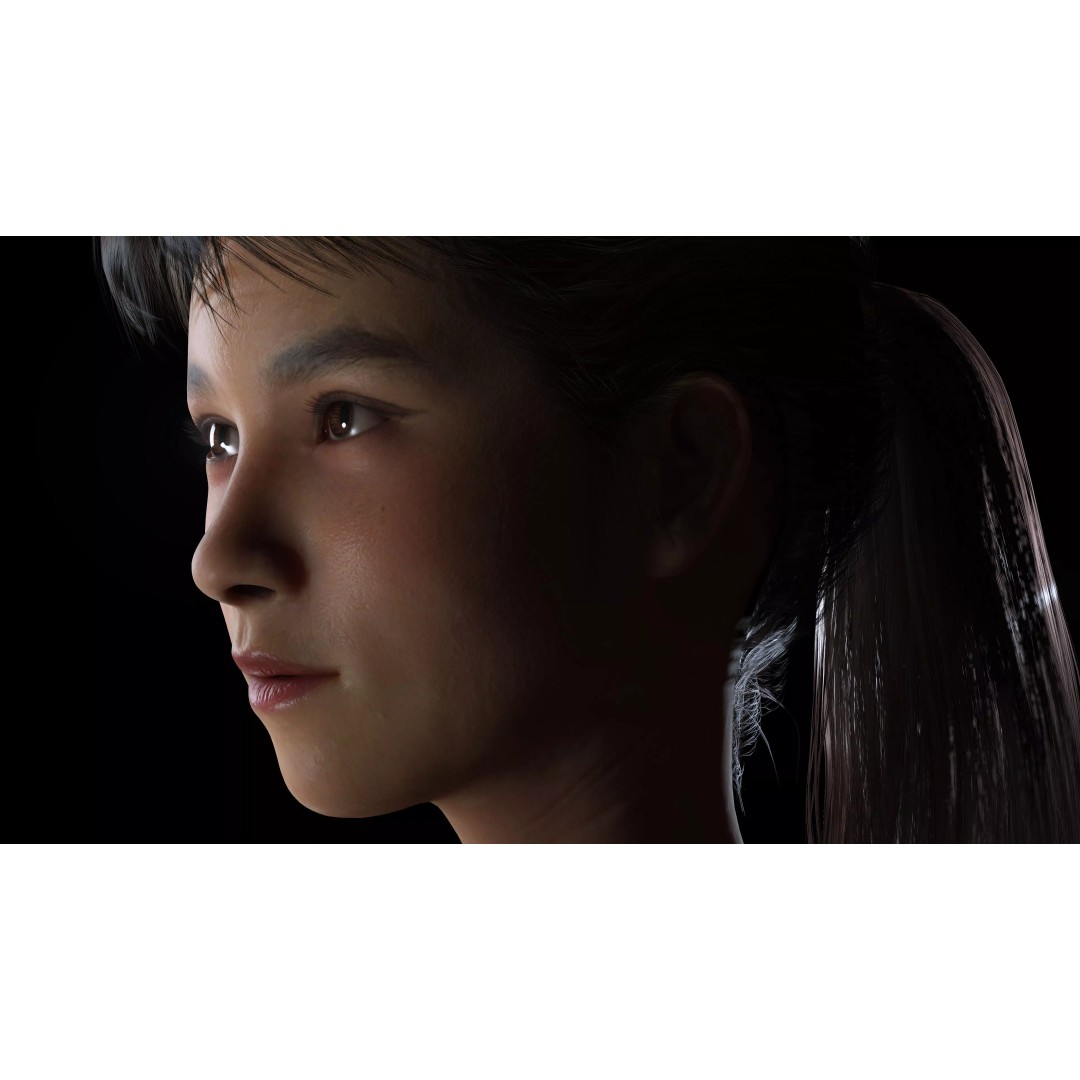 Realistic Young Japanese Woman 3D Model – Rigged Low-Poly Game Asset, FBX, Blender - View 13