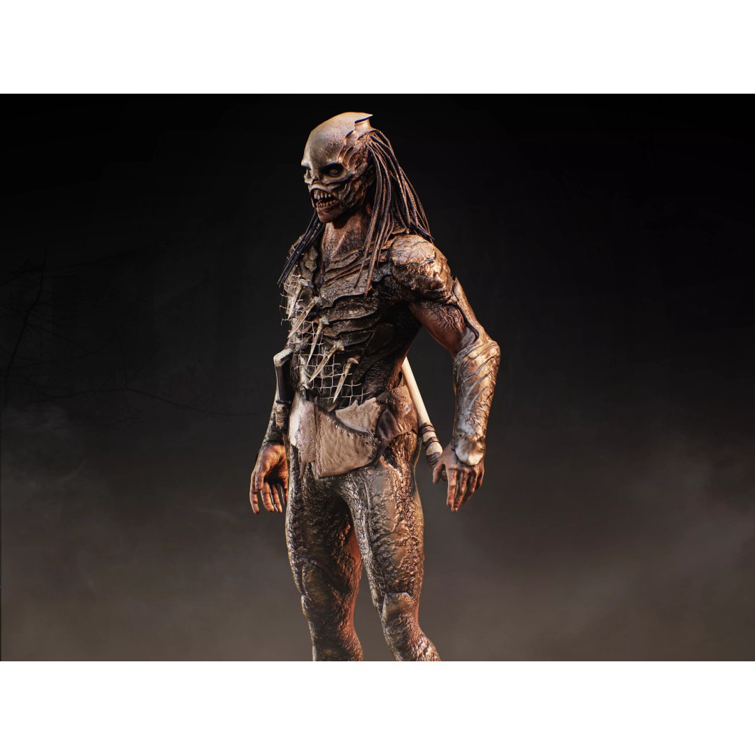 Westeland Harvester 3D Model – Low Poly Rigged Character, FBX, OBJ - View 9