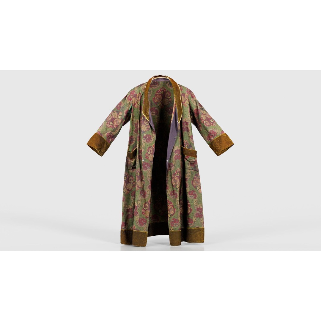 Historic Floral Robe 3D Model – Low Poly Game Asset, FBX, PBR - View 17