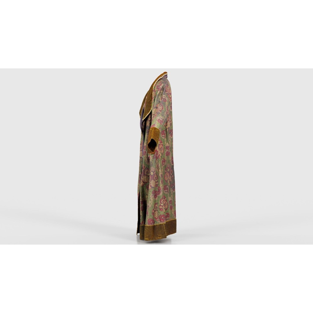 Historic Floral Robe 3D Model – Low Poly Game Asset, FBX, PBR - View 26