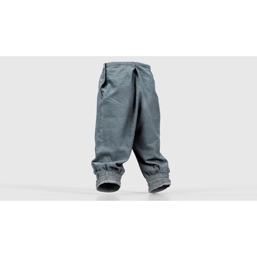 Flower Trousers 3D Model – Low Poly Character Apparel, FBX - View 24