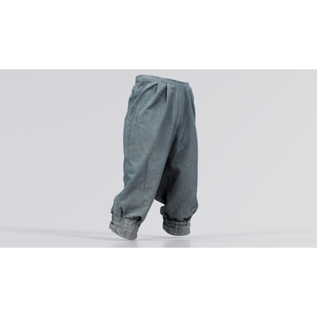 Flower Trousers 3D Model – Low Poly Character Apparel, FBX - View 9