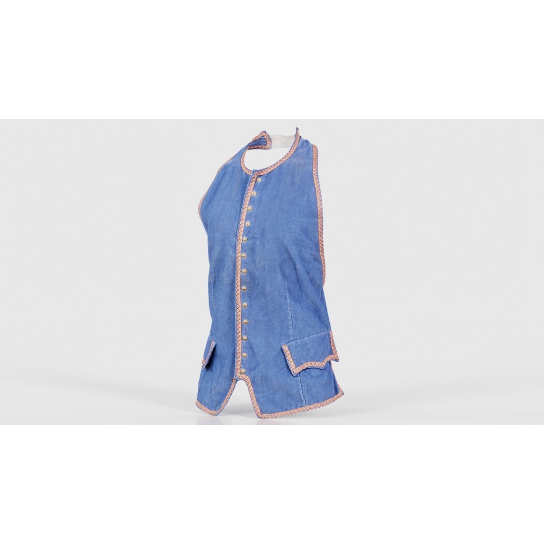 Heaven Vest 3D Model – Low-Poly Clothing Asset, FBX, PBR Textures