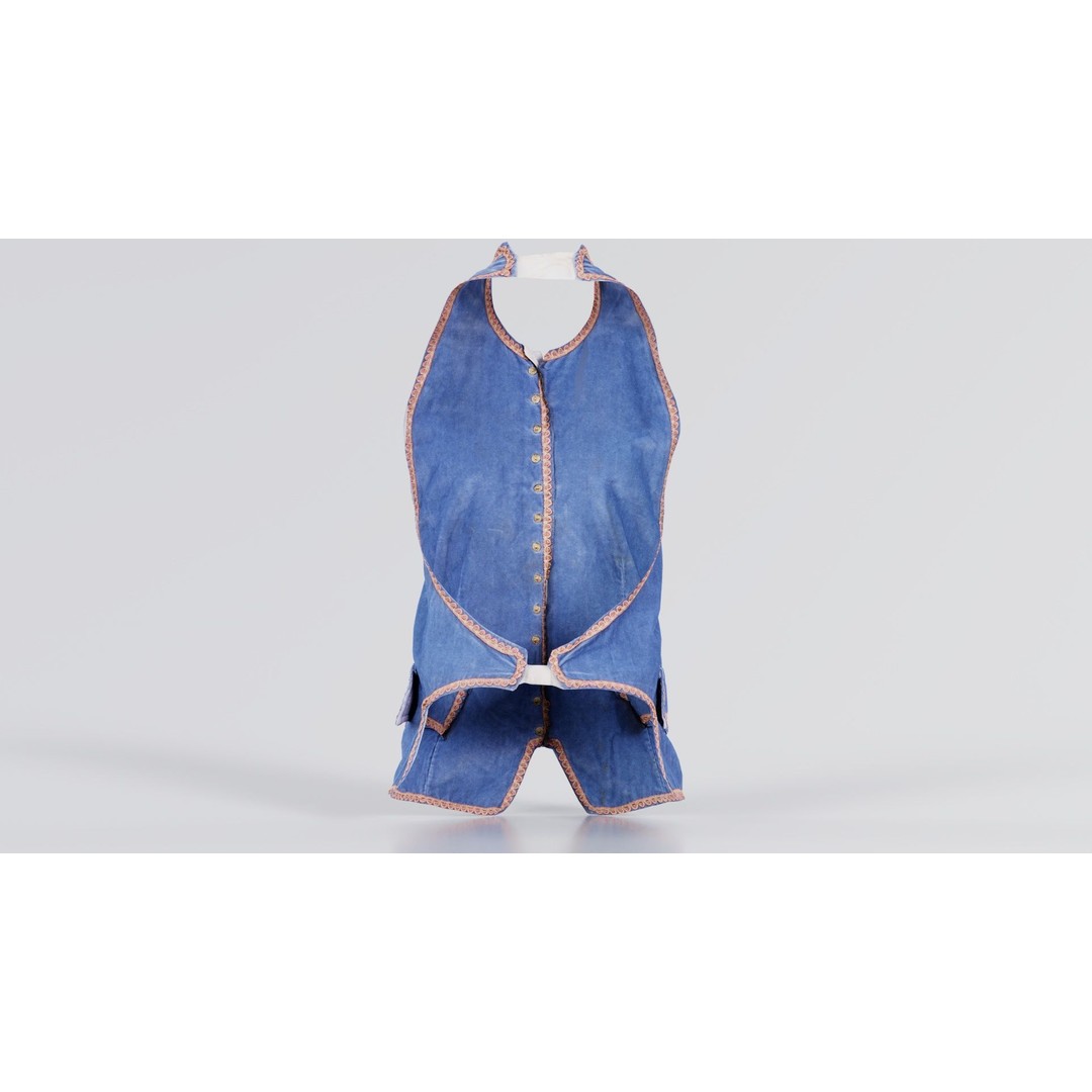 Heaven Vest 3D Model – Low-Poly Clothing Asset, FBX, PBR Textures - View 10