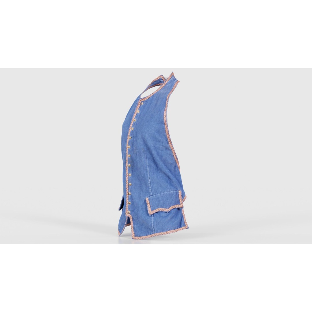 Heaven Vest 3D Model – Low-Poly Clothing Asset, FBX, PBR Textures - View 27
