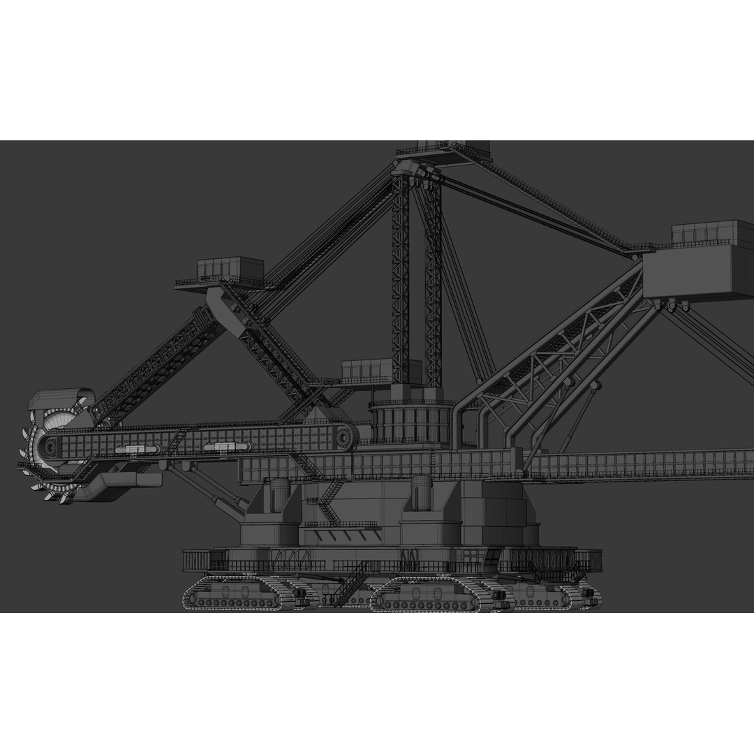 Heavy Duty Miner 3D Model – High Detail Concept, Blender Format