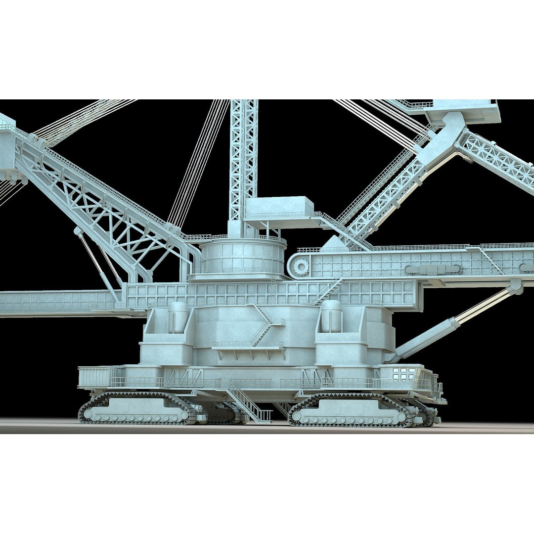 Heavy Duty Miner 3D Model – High Detail Concept, Blender Format - View 14
