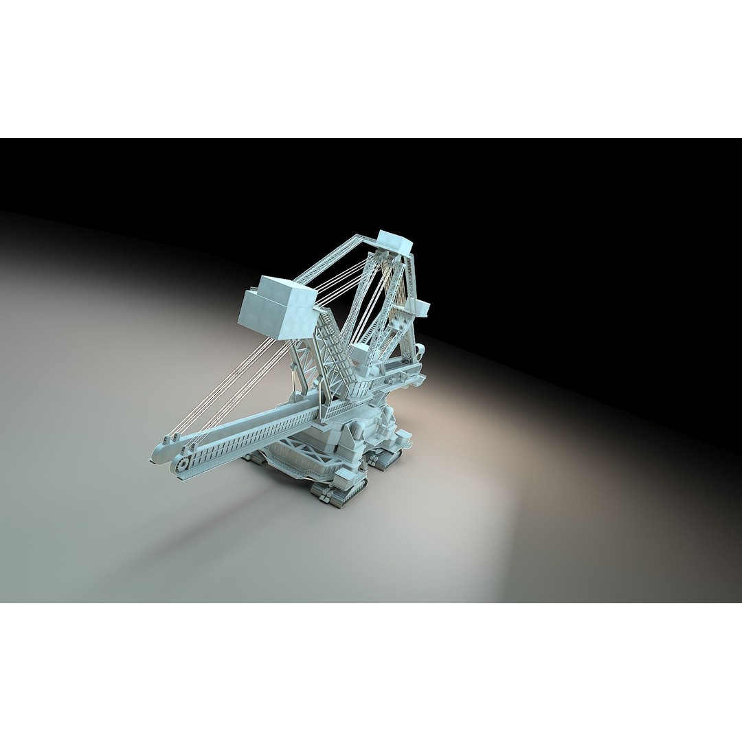 Heavy Duty Miner 3D Model – High Detail Concept, Blender Format - View 24