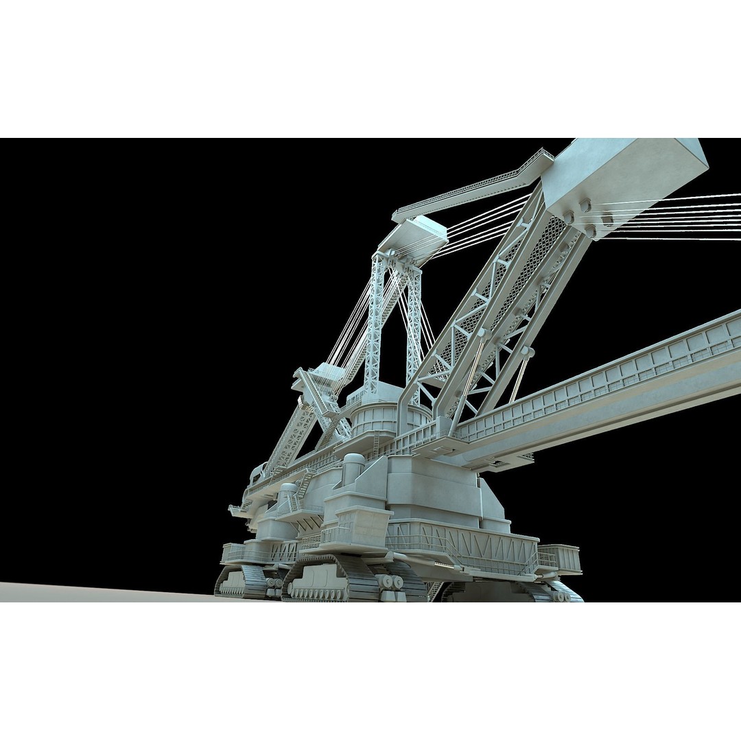 Heavy Duty Miner 3D Model – High Detail Concept, Blender Format - View 29
