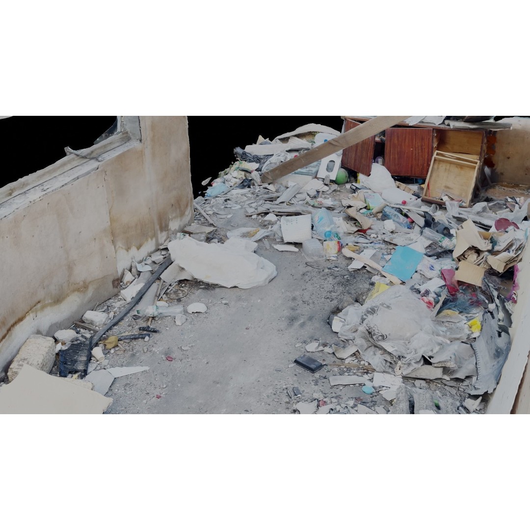 Ukraine Debris 3D Model – Low Poly Game Asset, FBX, OBJ, Blender - View 18