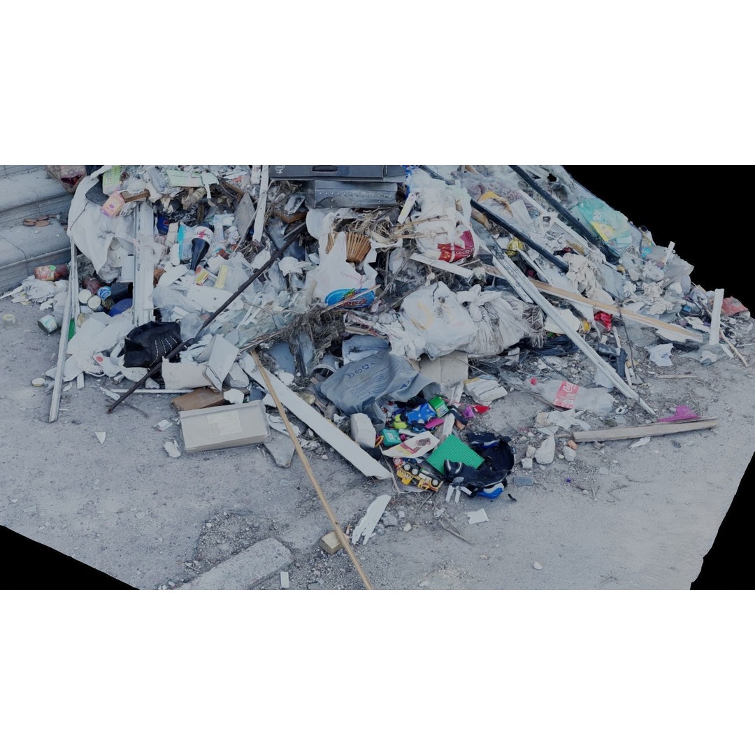 Ukraine Debris 3D Model – Low Poly Game Asset, FBX, OBJ, Blender - View 20