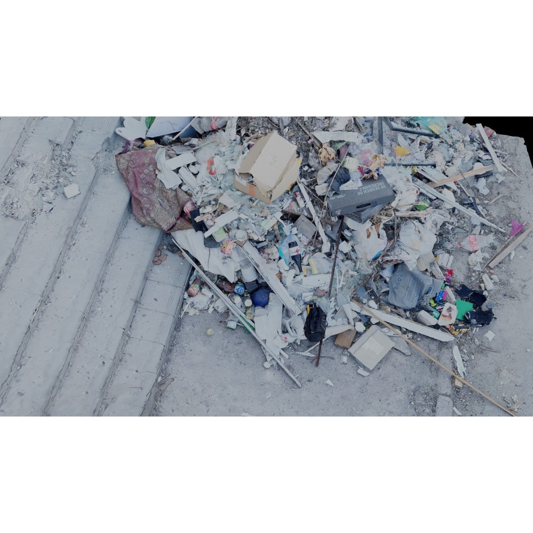 Ukraine Debris 3D Model – Low Poly Game Asset, FBX, OBJ, Blender - View 21