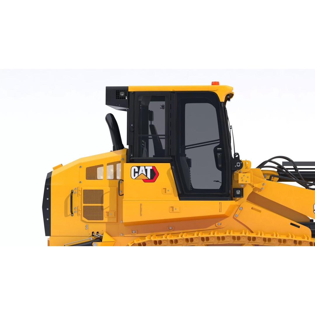 CAT 963 Track Loader 3D Model – High-Poly PBR Asset, FBX/OBJ - View 18