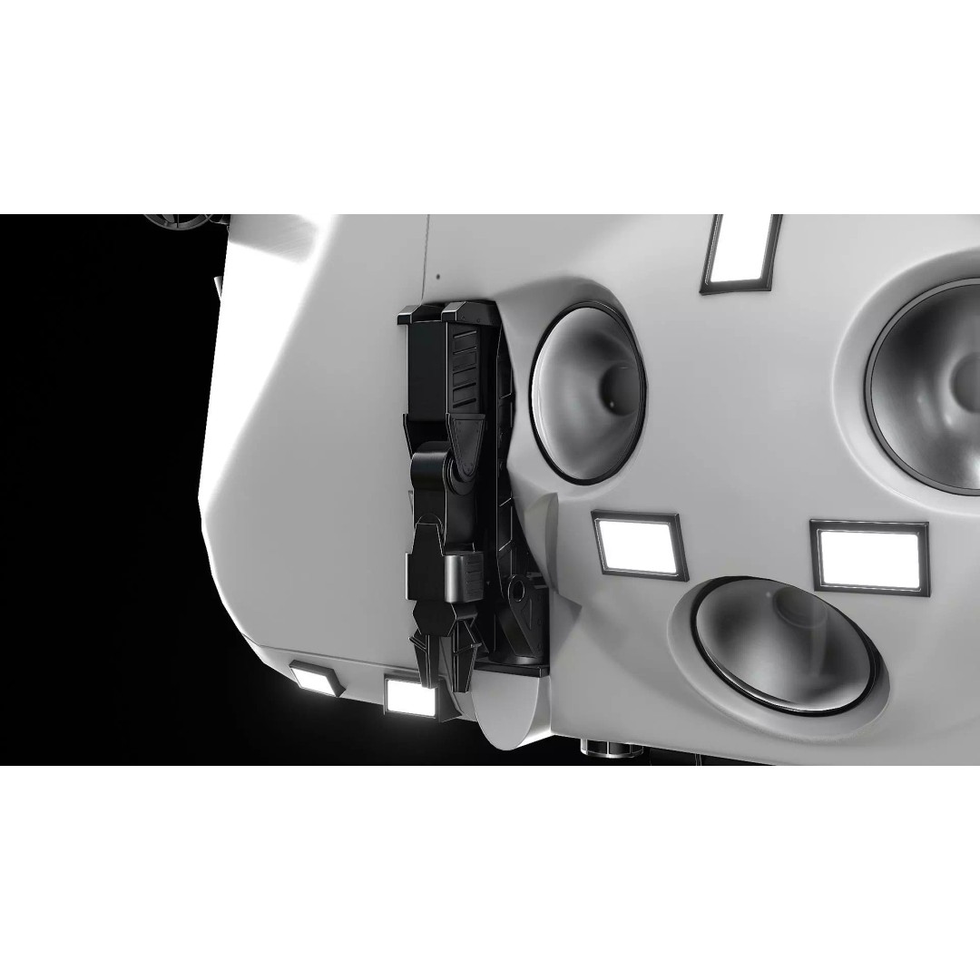 Deep Sea Submarine 3D Model – Low Poly Game Ready Asset, FBX - View 12