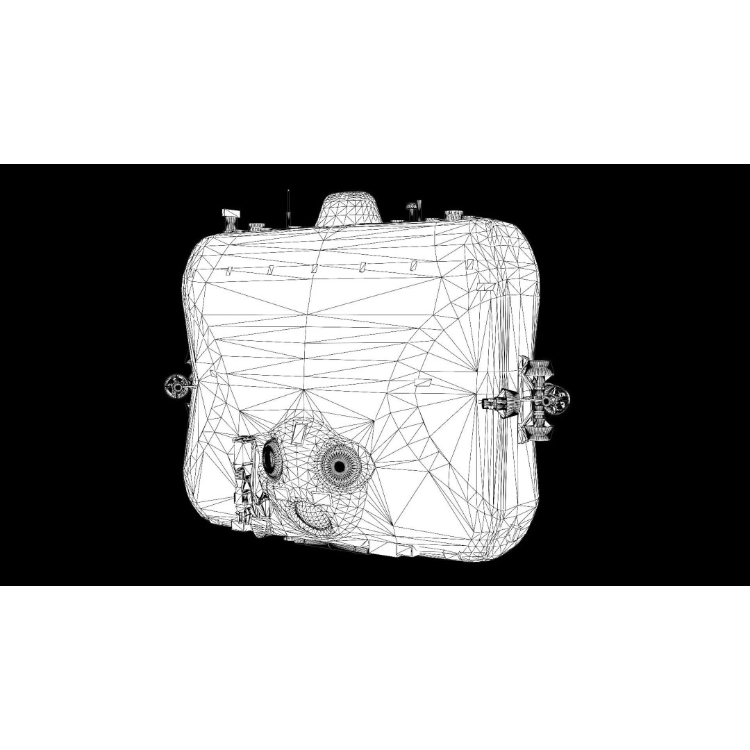 Deep Sea Submarine 3D Model – Low Poly Game Ready Asset, FBX - View 16