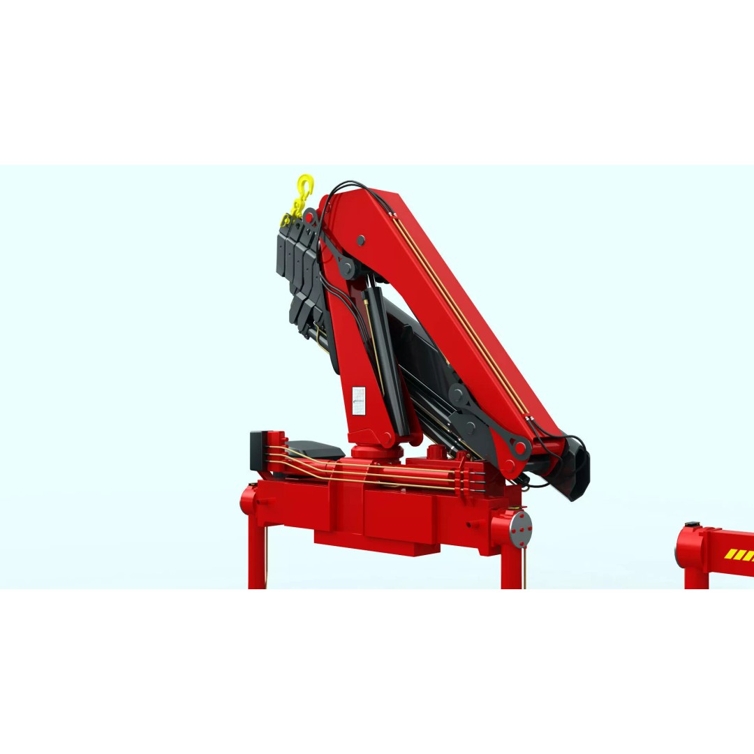 Loader Crane 3D Model – Realistic PBR Asset, FBX, OBJ - View 10