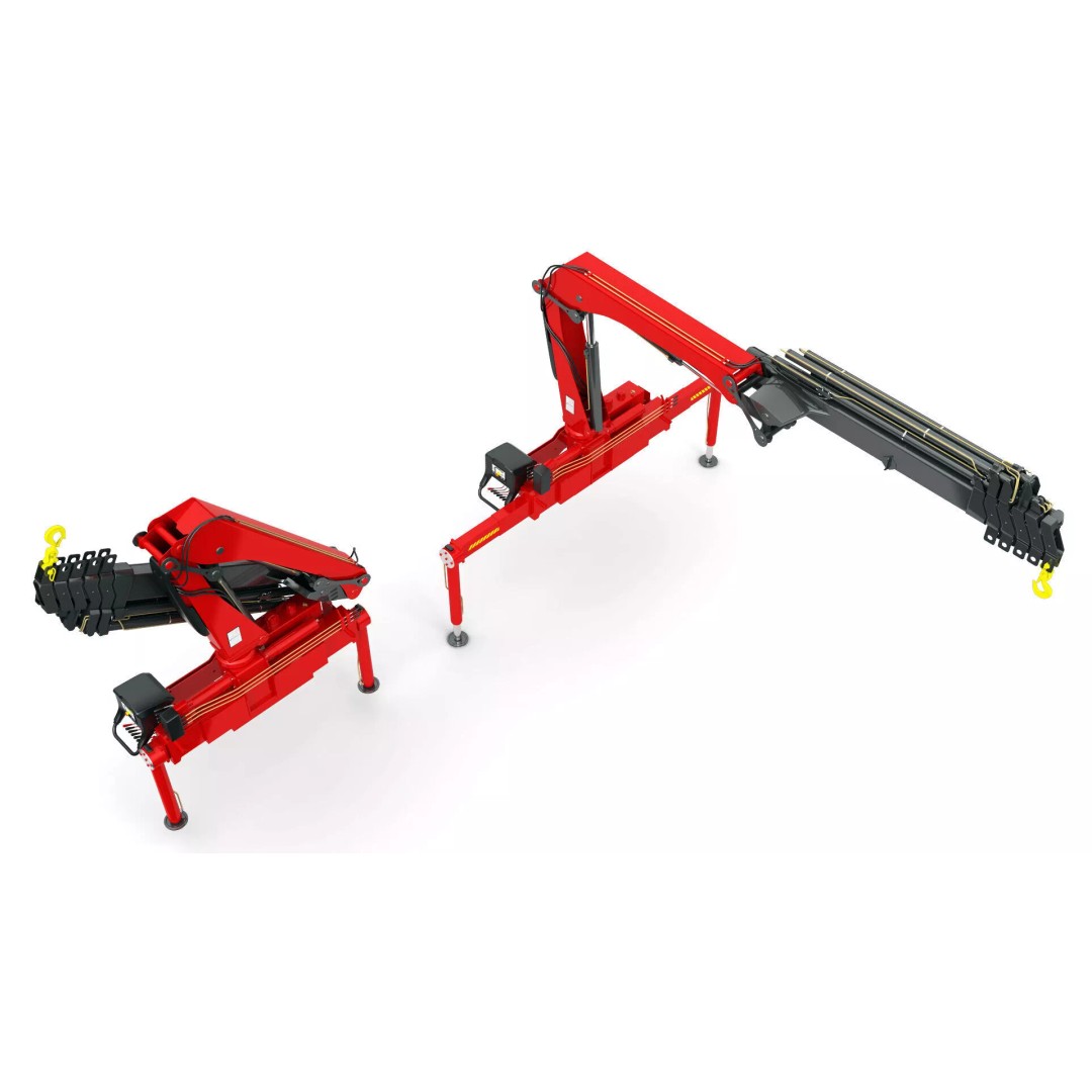 Loader Crane 3D Model – Realistic PBR Asset, FBX, OBJ - View 17