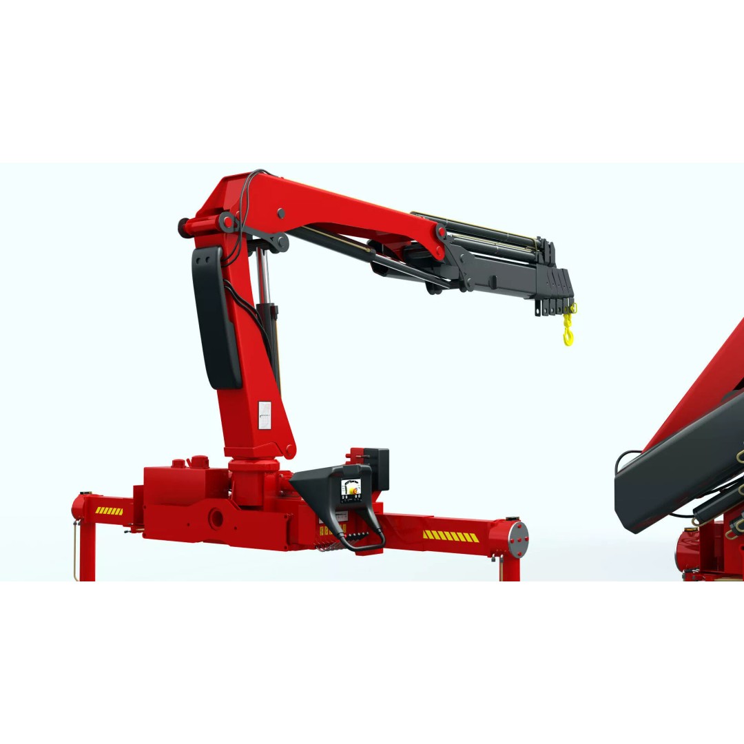 Loader Crane 3D Model – Realistic PBR Asset, FBX, OBJ - View 19