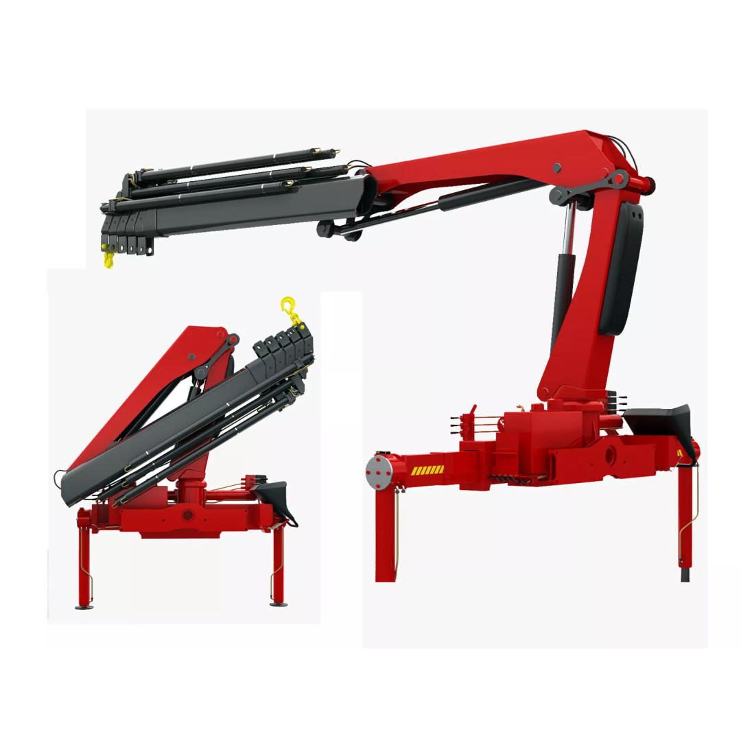 Loader Crane 3D Model – Realistic PBR Asset, FBX, OBJ - View 2