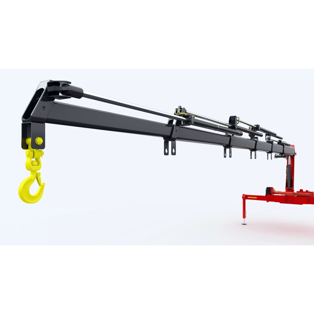 Loader Crane 3D Model – Realistic PBR Asset, FBX, OBJ - View 4