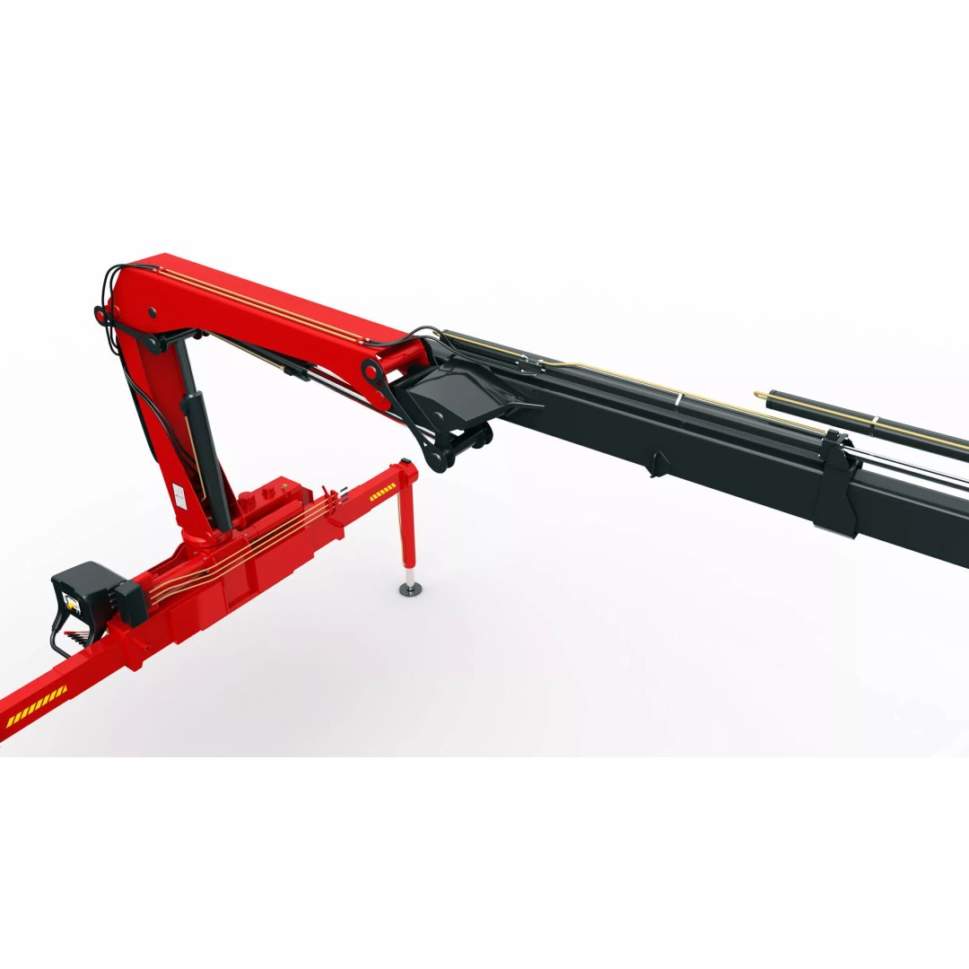 Loader Crane 3D Model – Realistic PBR Asset, FBX, OBJ - View 5