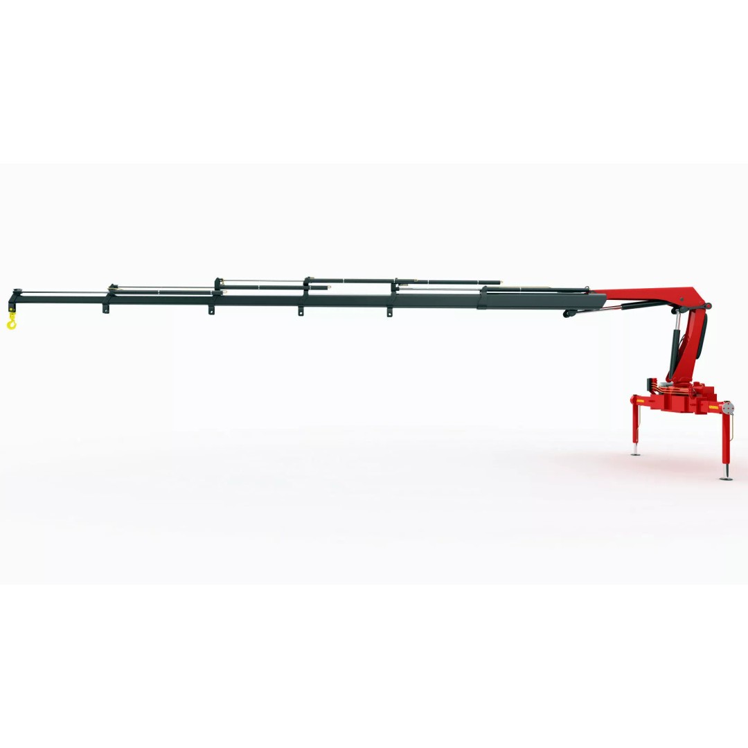 Loader Crane 3D Model – Realistic PBR Asset, FBX, OBJ - View 8