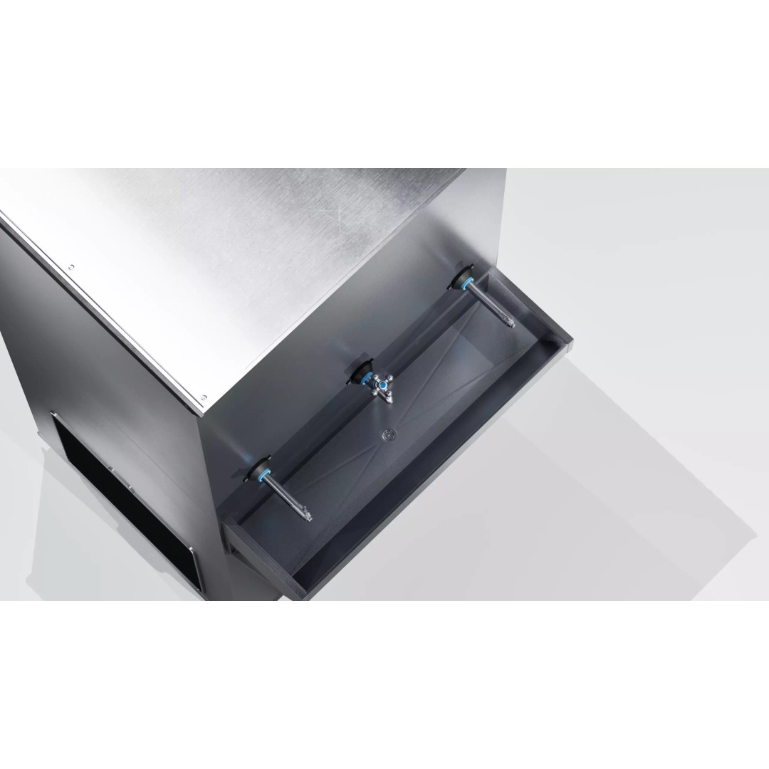 Stainless Steel Water Dispenser 3D Model – Low Poly Game Ready Asset, FBX - View 11