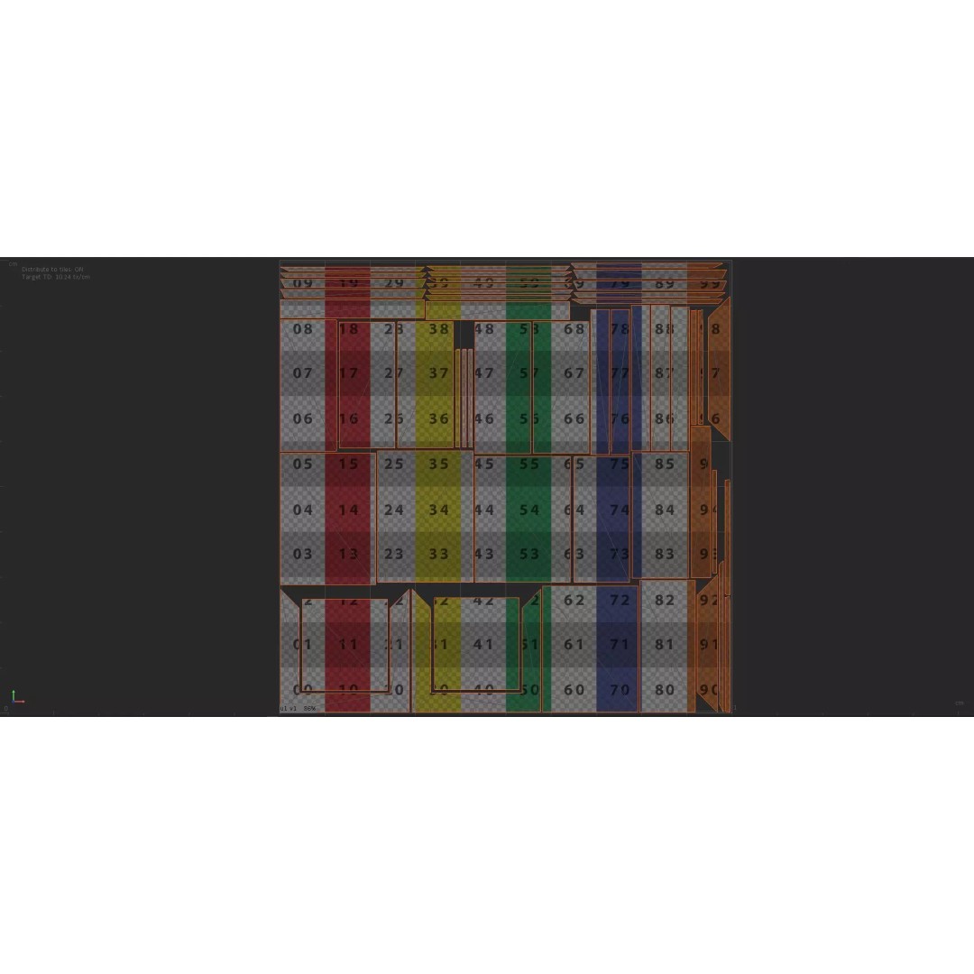 Medium Wooden Box 3D Model – Low Poly Game Asset, PBR Textures - View 21