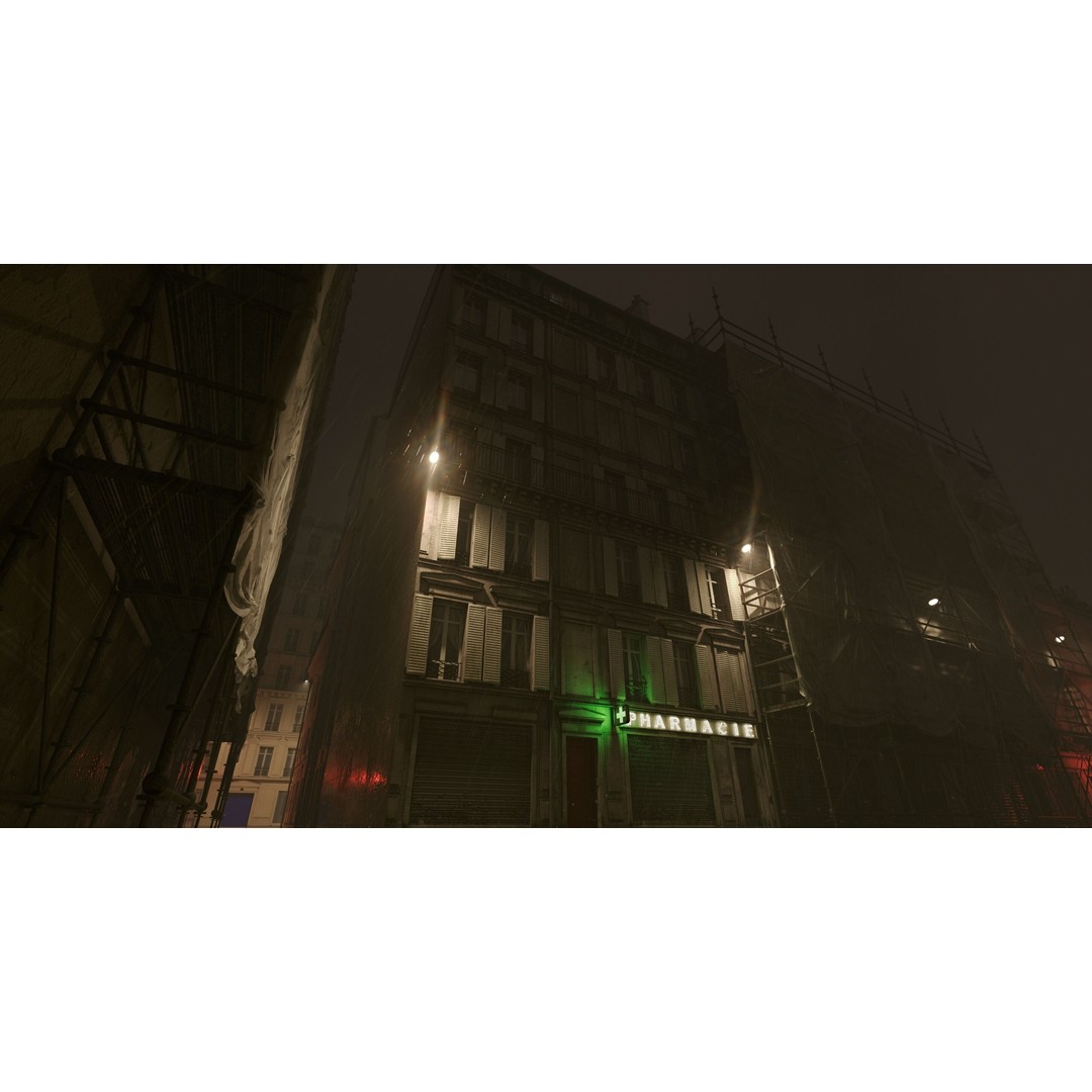 Scaffolding 3D Model – Modular Construction Asset, PBR Textures