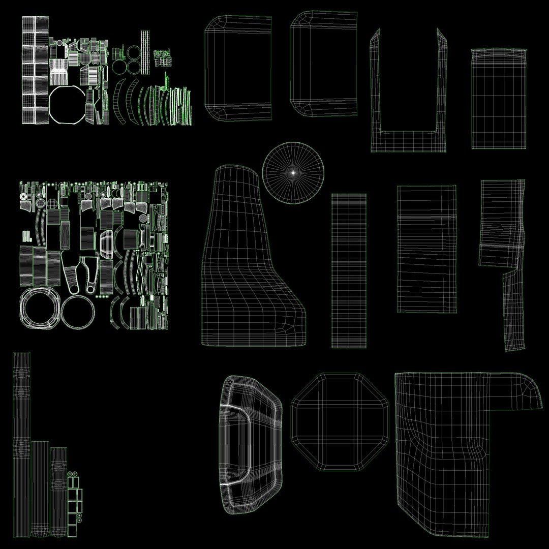 DEWALT 20V MAX Cordless Fan 3D Model – PBR Textures, FBX, OBJ - View 11