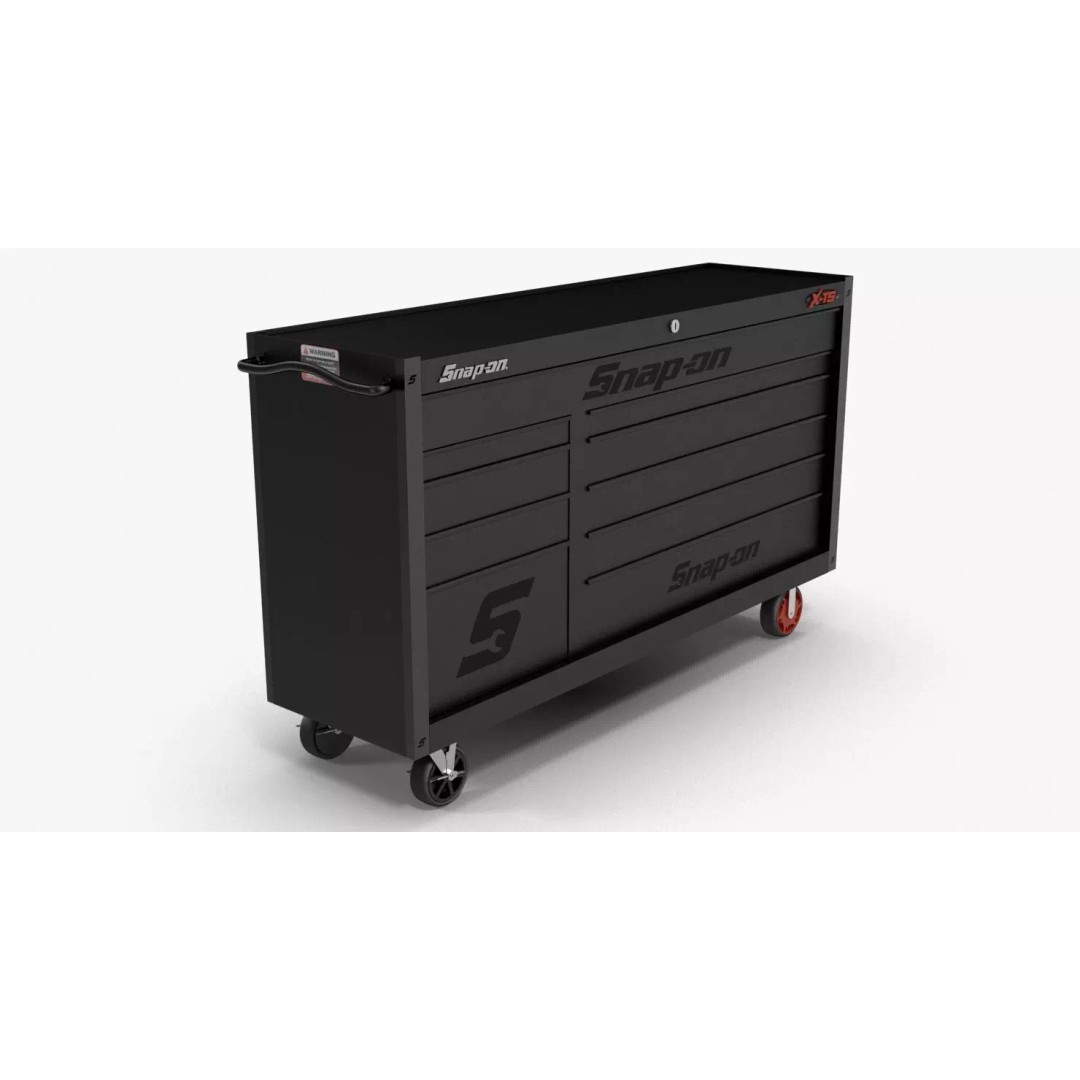 Tool Storage Black 3D Model – Low Poly Industrial Asset, FBX, PBR - View 2