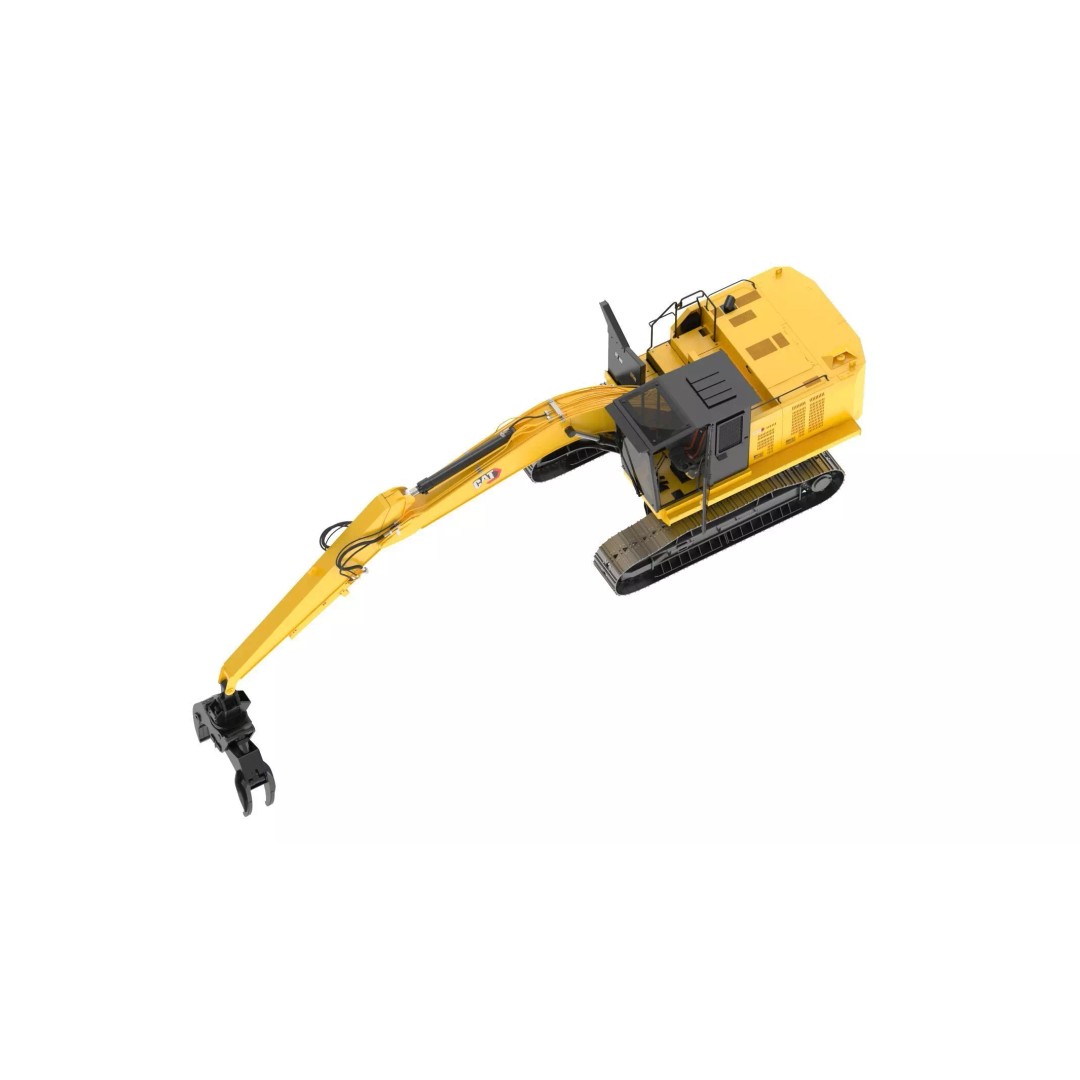 Forest Machines FM538 3D Model – High Poly Industrial Loader, FBX, Blender - View 10