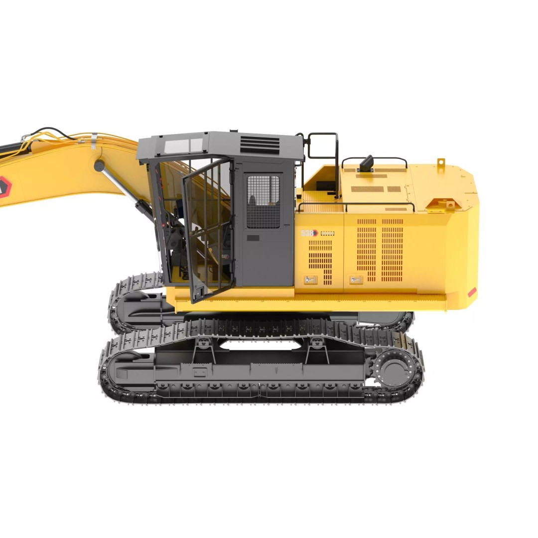 Forest Machines FM538 3D Model – High Poly Industrial Loader, FBX, Blender - View 12
