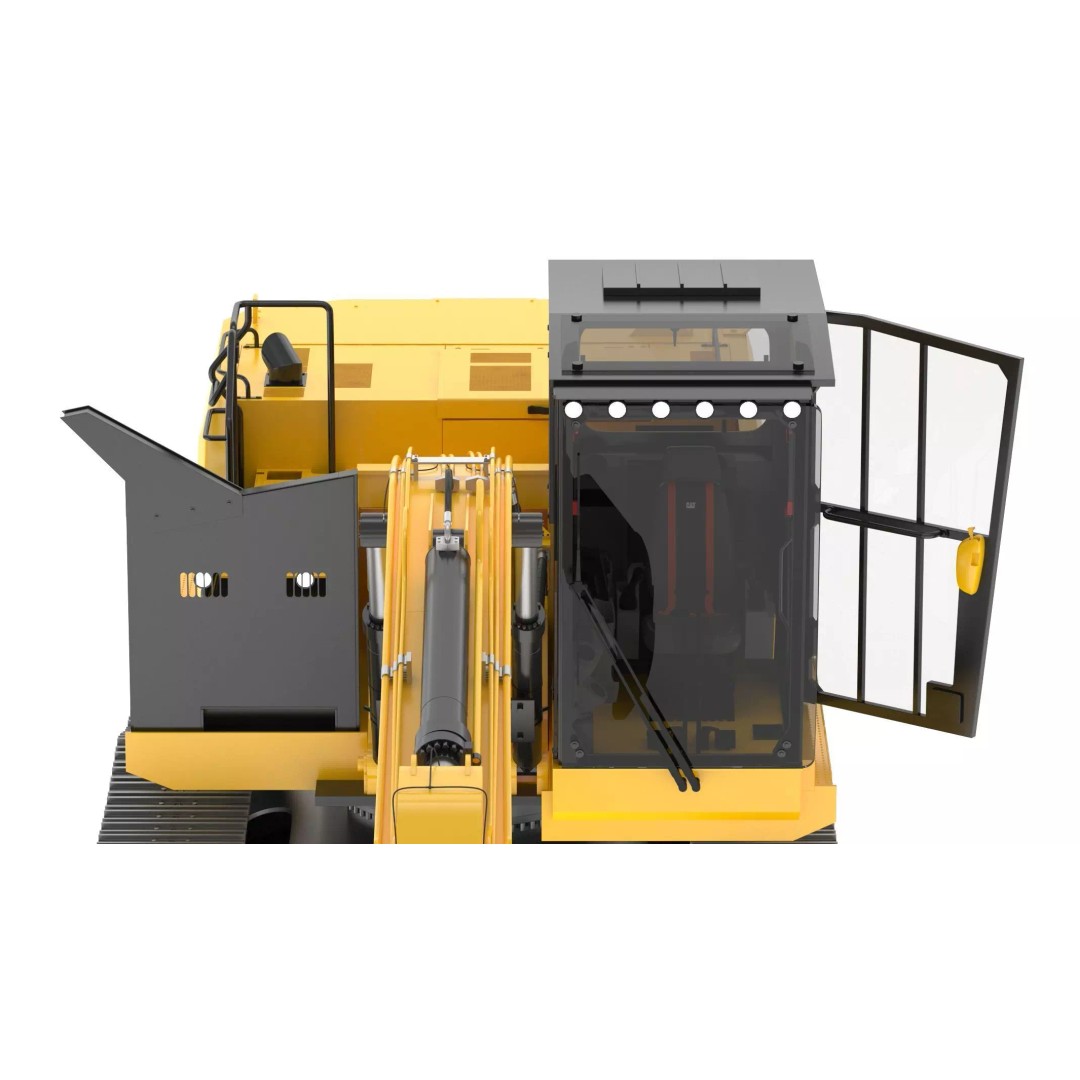 Forest Machines FM538 3D Model – High Poly Industrial Loader, FBX, Blender - View 14