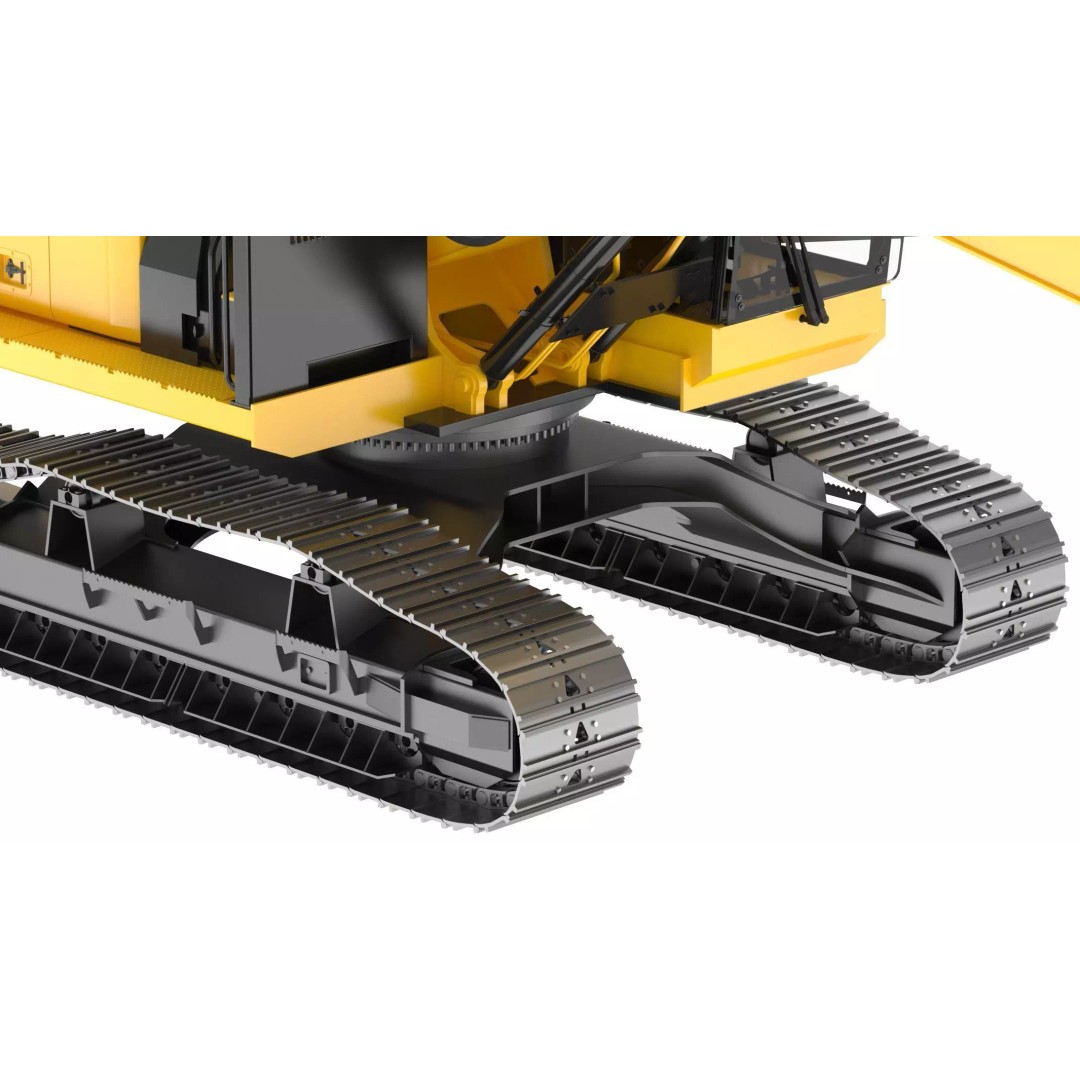 Forest Machines FM538 3D Model – High Poly Industrial Loader, FBX, Blender - View 15