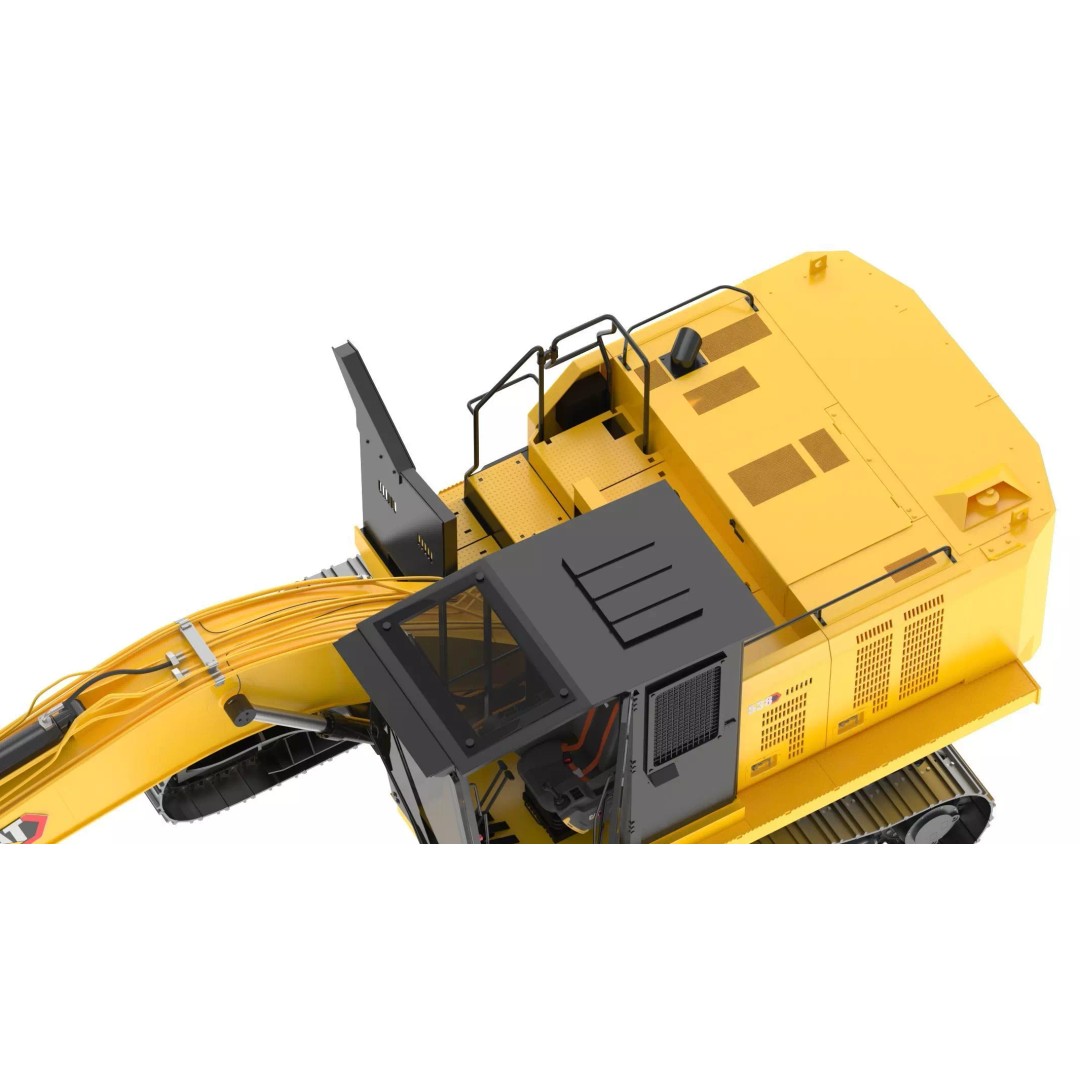 Forest Machines FM538 3D Model – High Poly Industrial Loader, FBX, Blender - View 20
