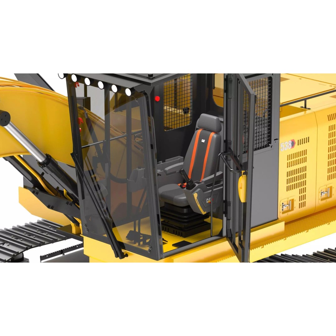 Forest Machines FM538 3D Model – High Poly Industrial Loader, FBX, Blender - View 22