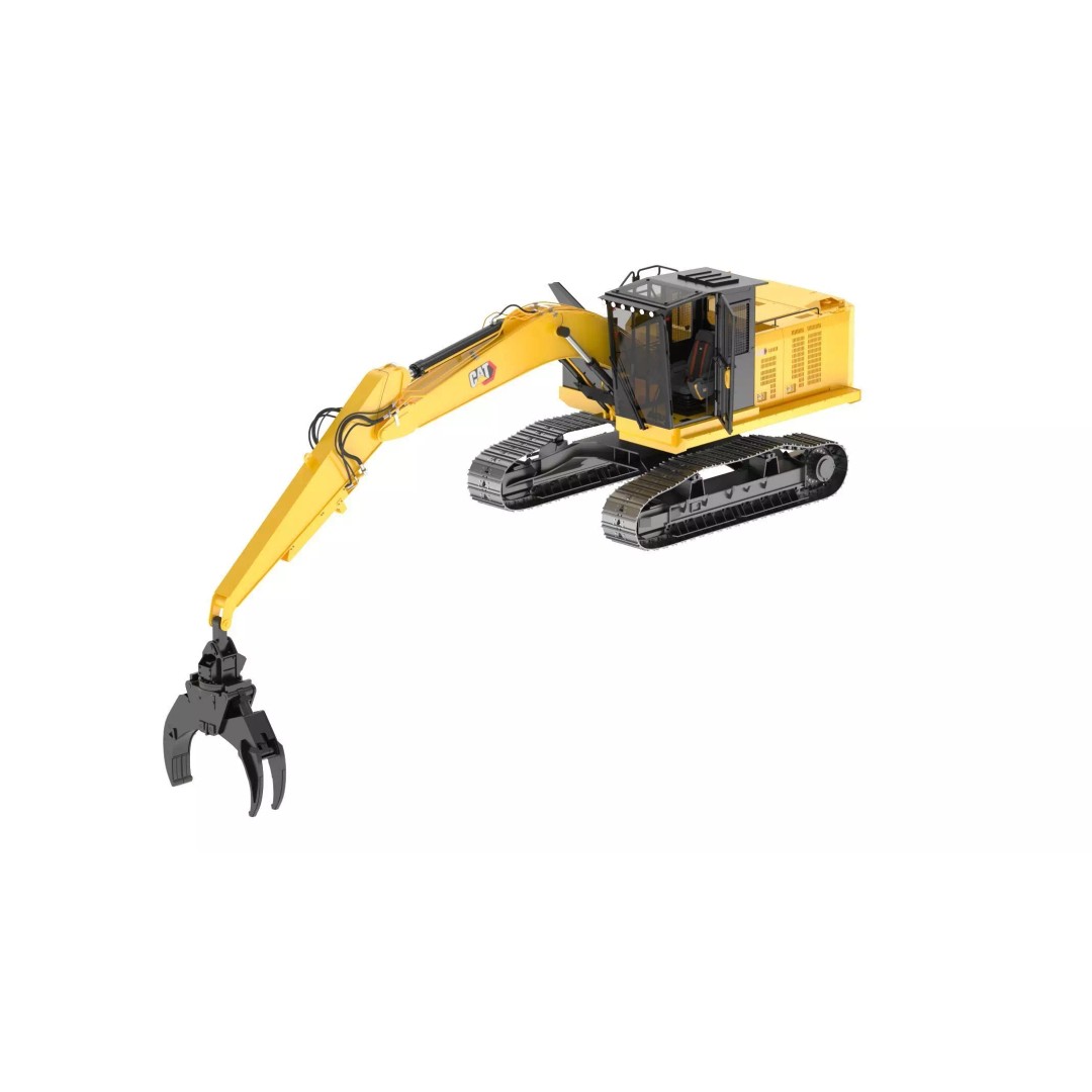 Forest Machines FM538 3D Model – High Poly Industrial Loader, FBX, Blender - View 3