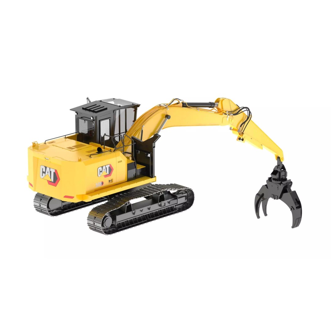 Forest Machines FM538 3D Model – High Poly Industrial Loader, FBX, Blender - View 7