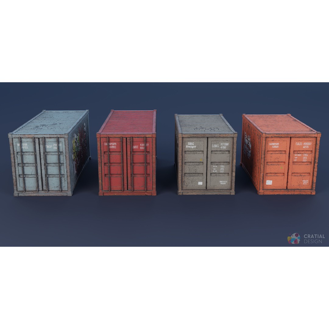 Abandoned Warehouse 3D Model – High-Quality Asset Pack, FBX, Blender - View 13