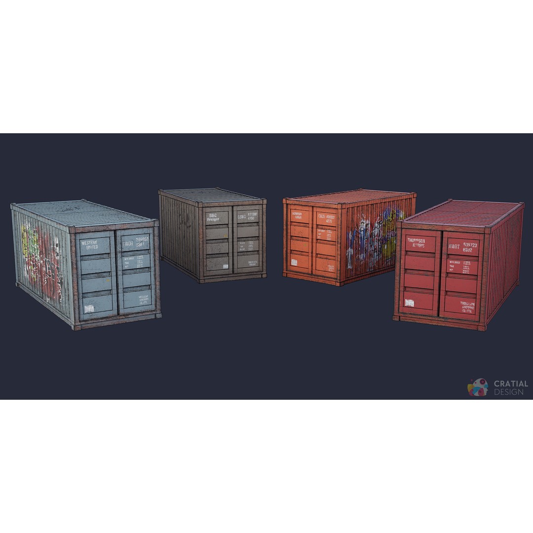 Abandoned Warehouse 3D Model – High-Quality Asset Pack, FBX, Blender - View 14