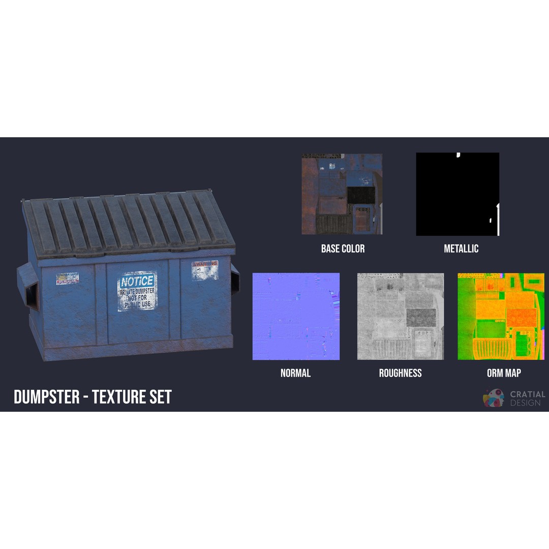 Abandoned Warehouse 3D Model – High-Quality Asset Pack, FBX, Blender - View 7