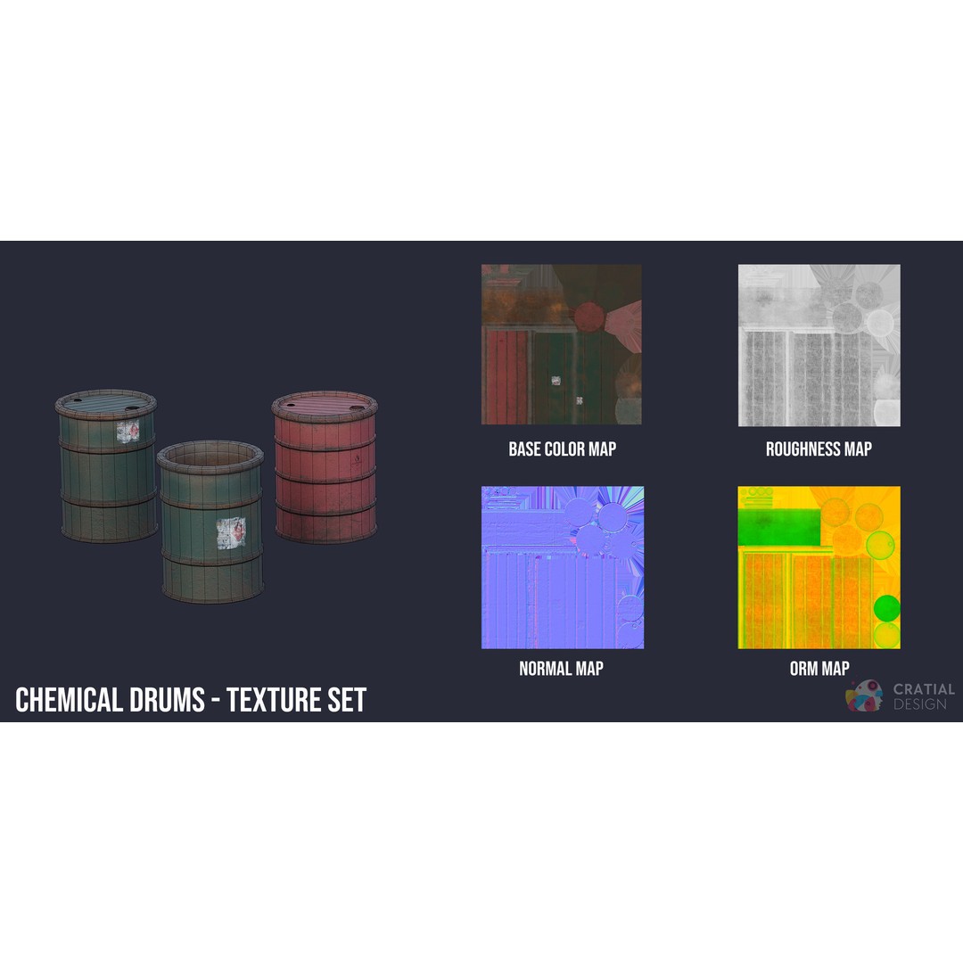 Abandoned Warehouse 3D Model – High-Quality Asset Pack, FBX, Blender - View 8