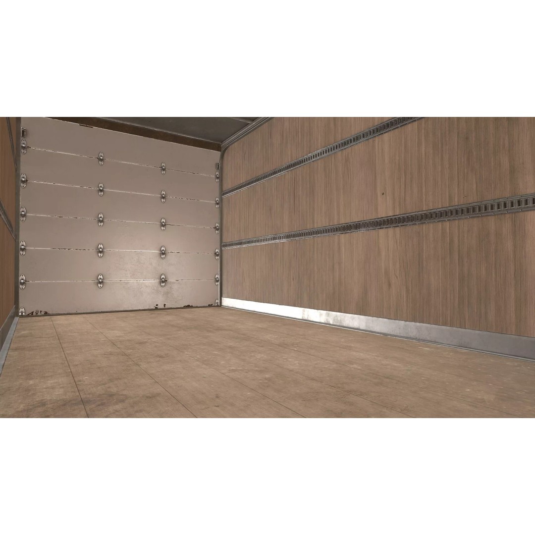 VX400 Box Truck 3D Model – Medium Duty Low Poly Game Asset, FBX - View 14