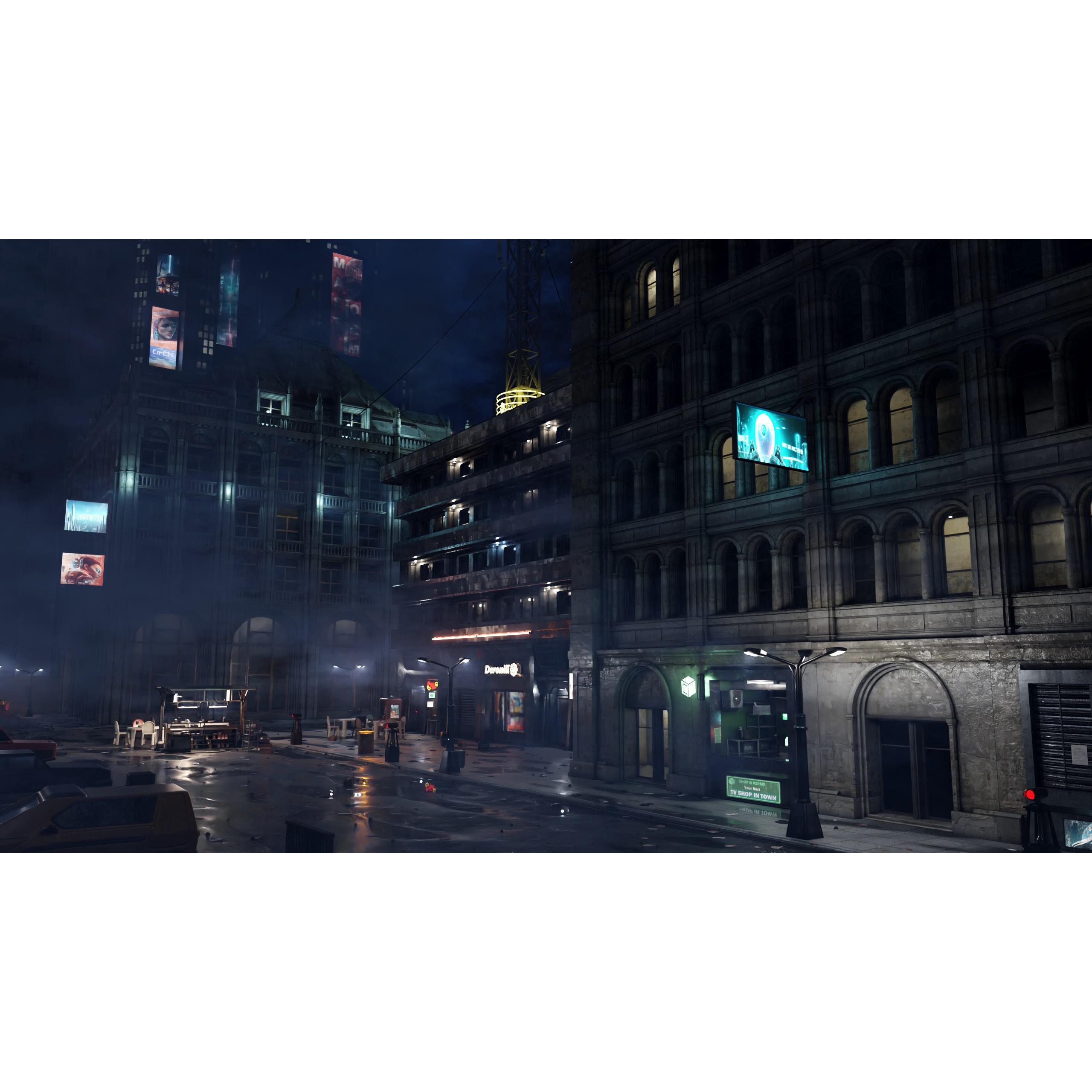 ULTRA Detailed Sci-Fi Cyberpunk City - Game-Ready 3D Model - View 16