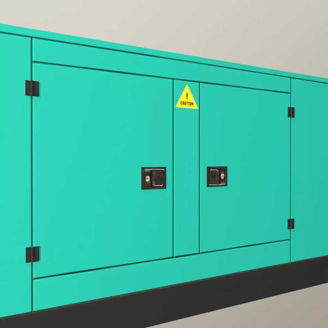 Industrial Power Generator 3D Model – Low Poly PBR Game Asset, FBX - View 10