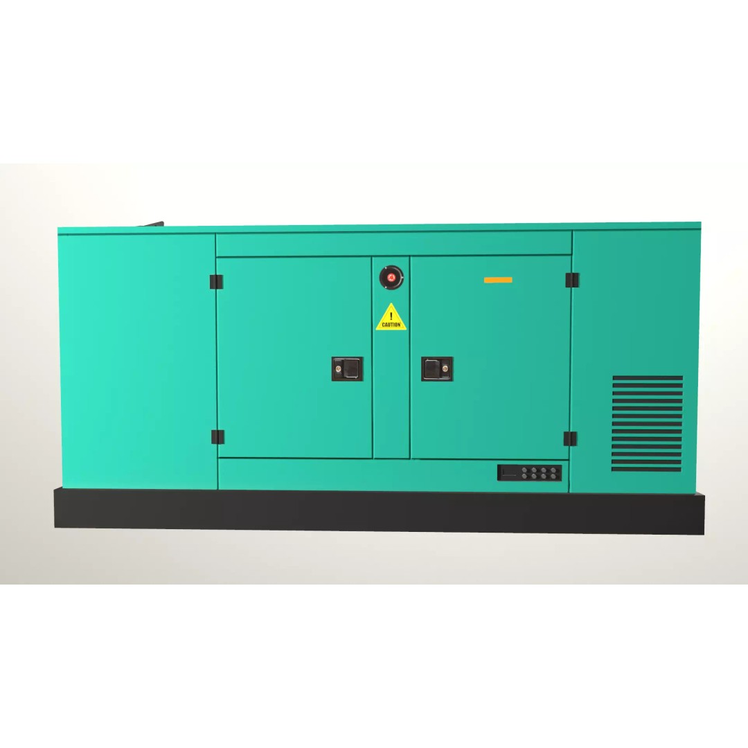 Industrial Power Generator 3D Model – Low Poly PBR Game Asset, FBX - View 19
